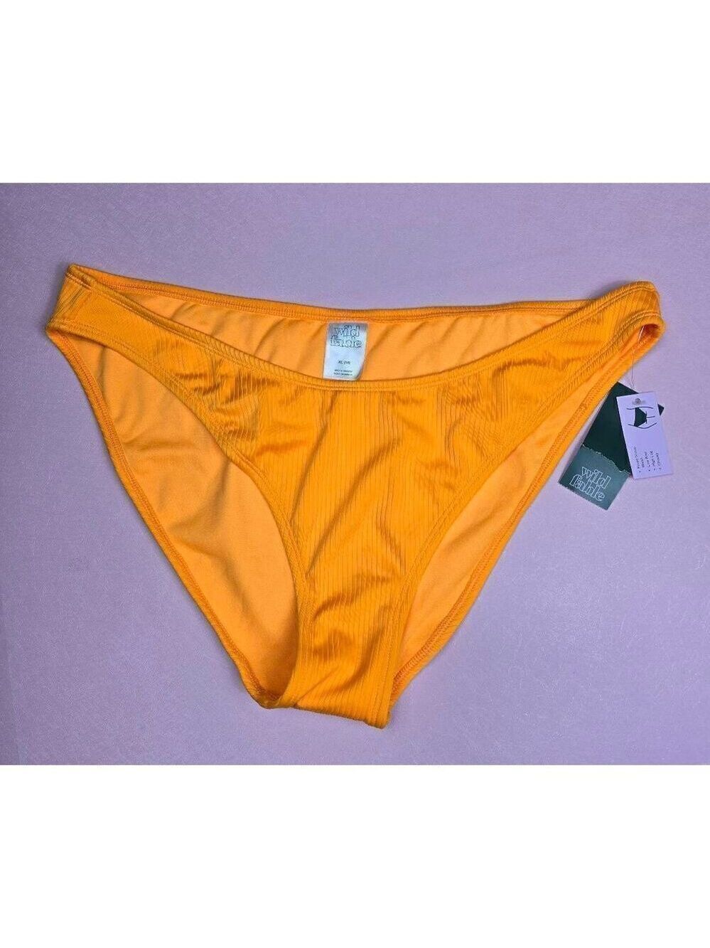 Wild Fable Front Scoop Waist Bikini Bottom XL